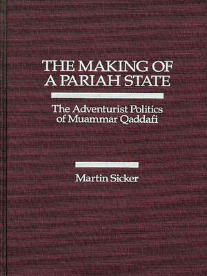cover image of The Making of a Pariah State